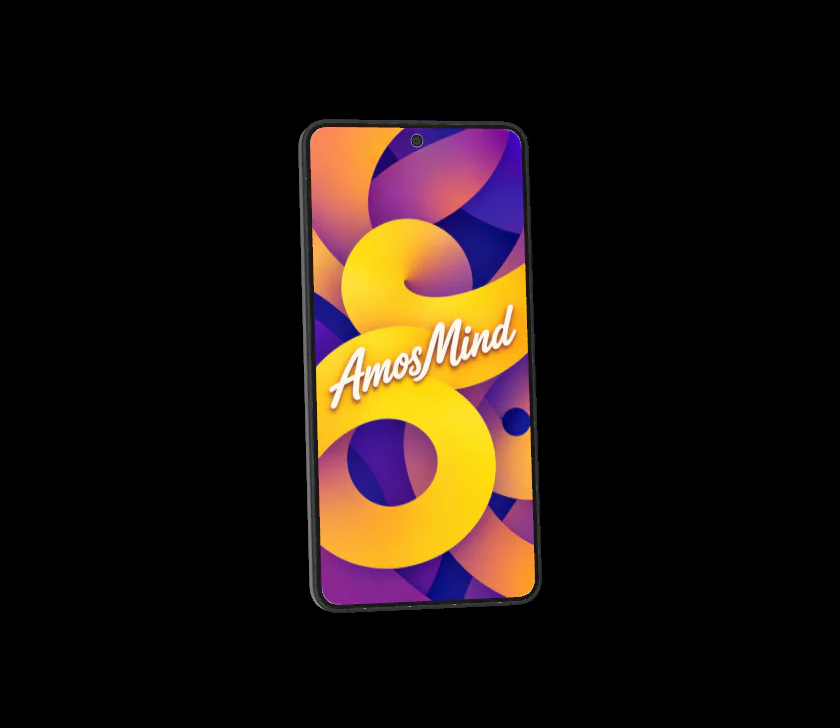 Samsung Galaxy S26 mockup with screen artwork