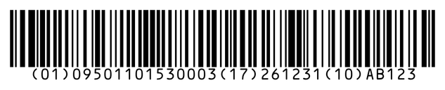 GS1-128 barcode