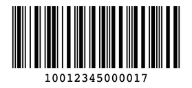 ITF-14 barcode