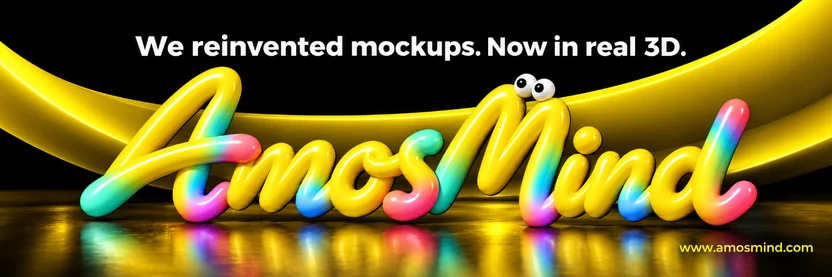 X header — AmosMind brand asset