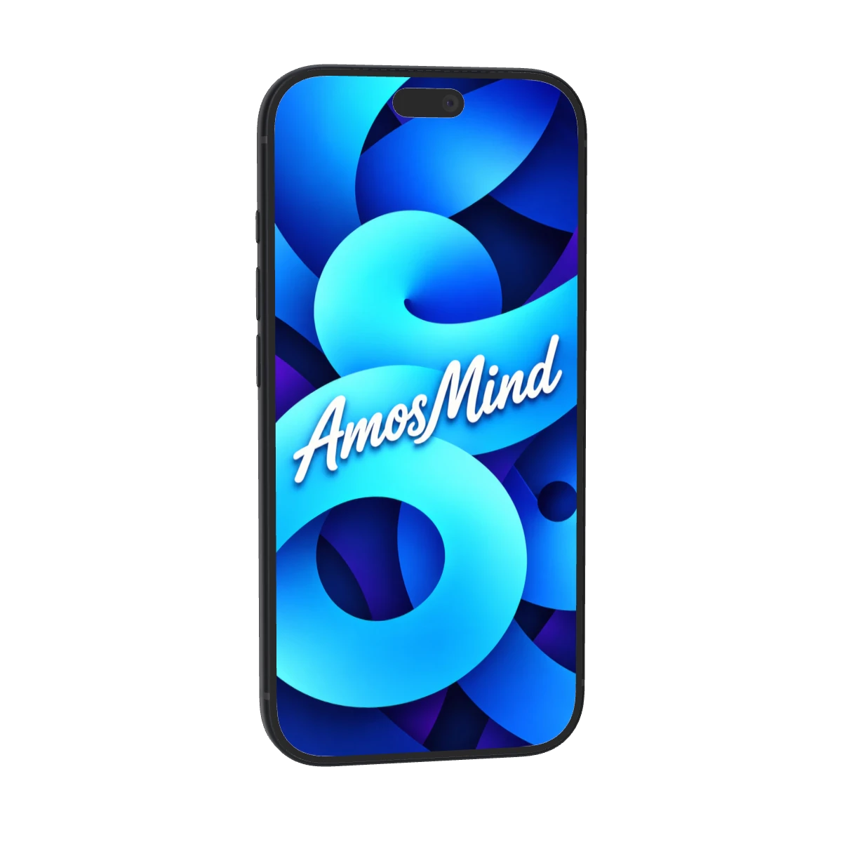 iPhone 18 Pro mockup with sky screen artwork