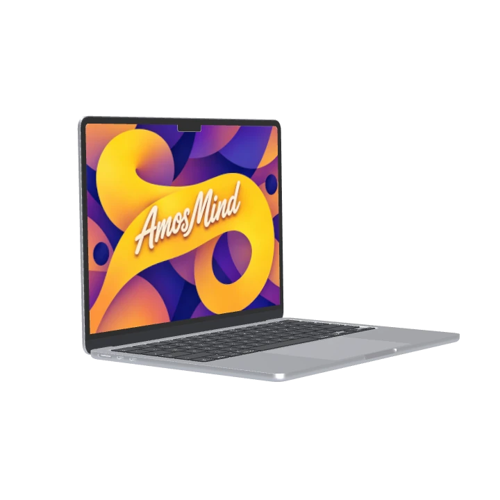 MacBook Air 13-inch M4 in 3D