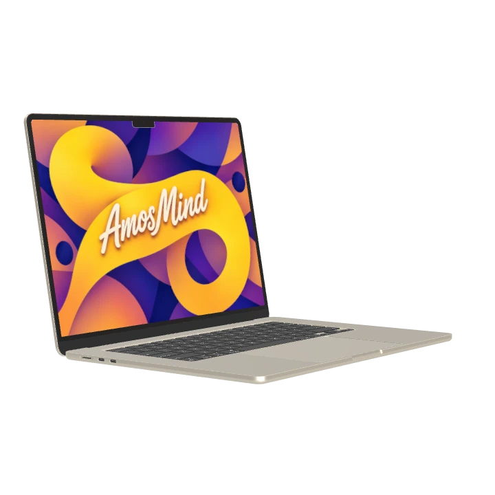 MacBook Air 15-inch M2 in 3D