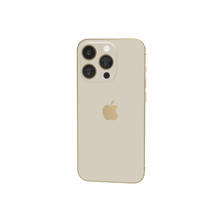 iPhone 14 Pro back in 3D