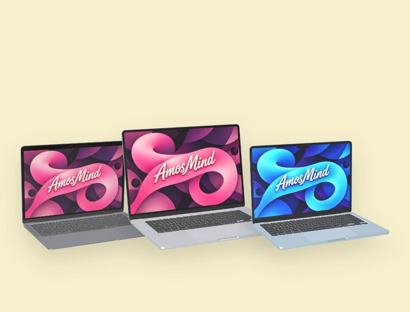 MacBook mockup: MacBook Air