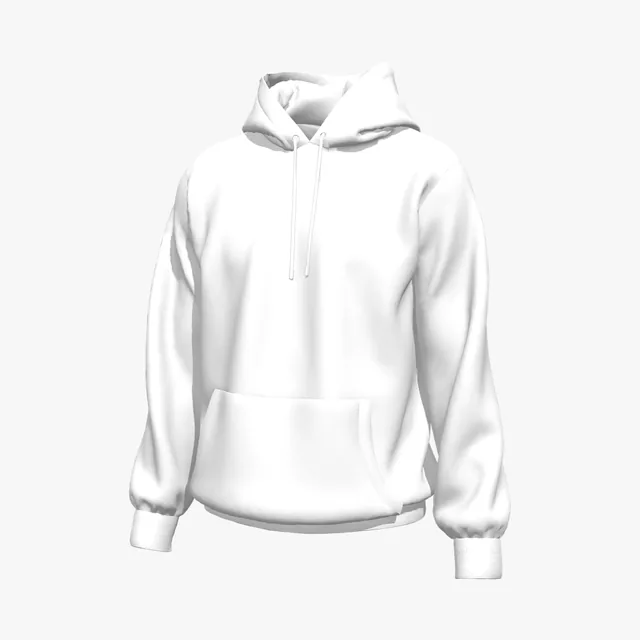 Blank Classic pullover hoodie mockup