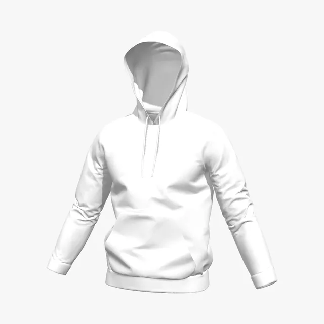 Blank Drawstring hoodie mockup