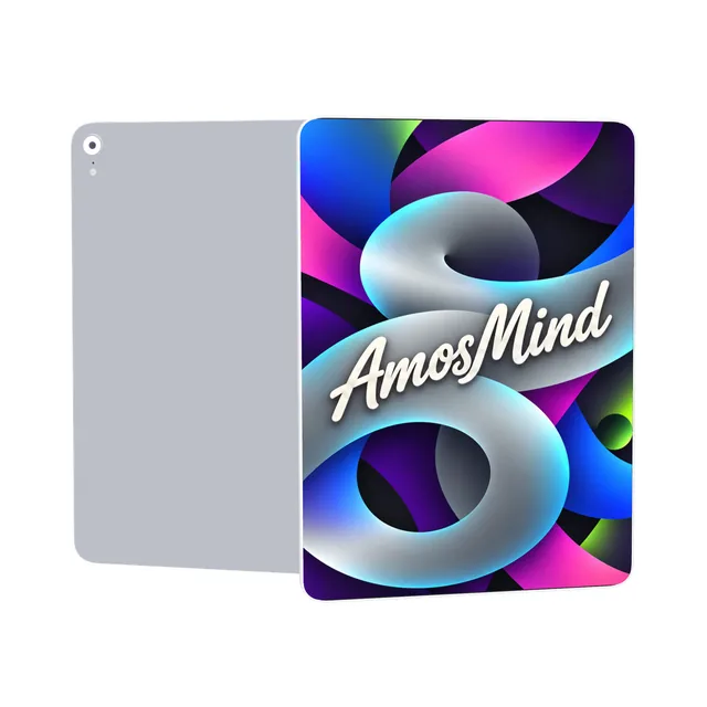 iPad Pro 11-inch 2018 mockup with AmosMind artwork