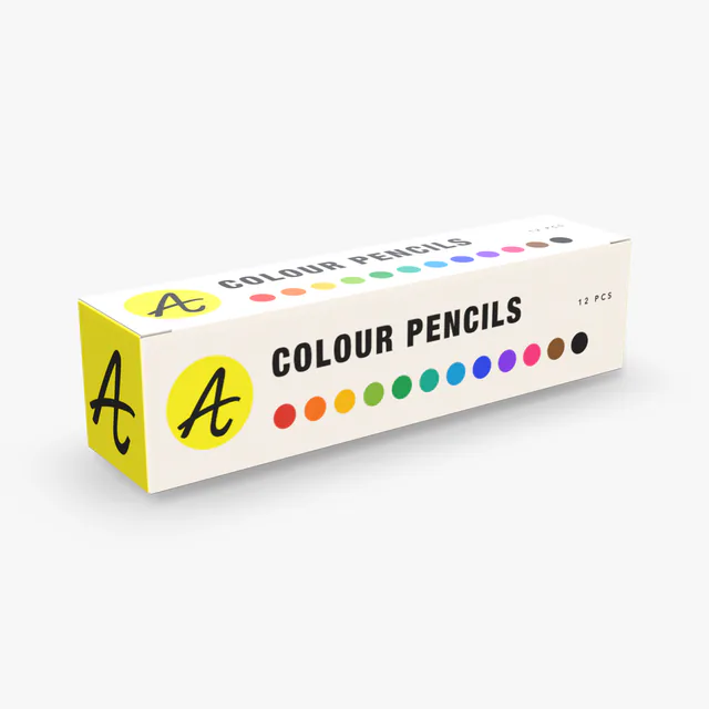 Long box mockup with AmosMind artwork