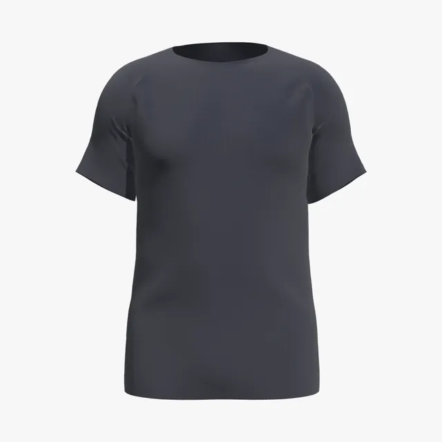 Blank navy sports T-shirt mockup