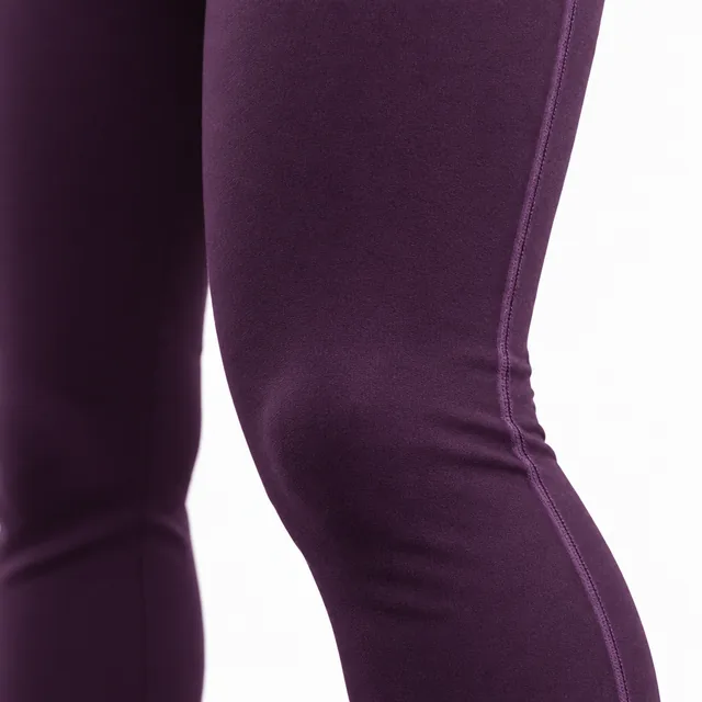 Close-up of stretch polyester track pants