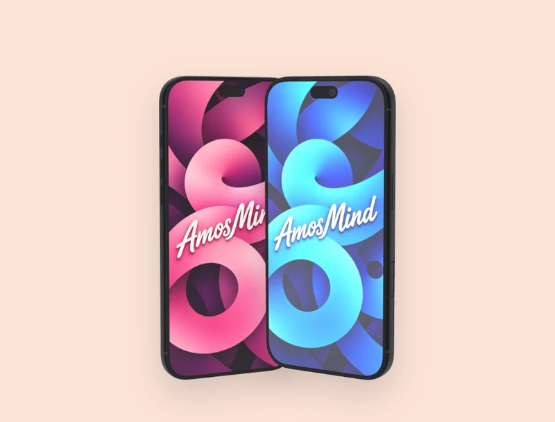 Phone mockup: iPhone