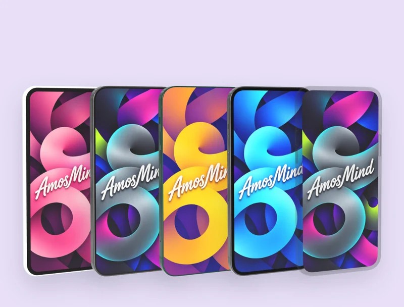 Phone mockup: Unbranded phones