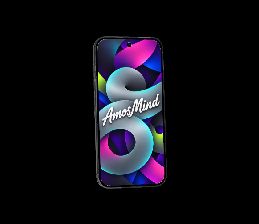Google Pixel 10 mockup with screen artwork