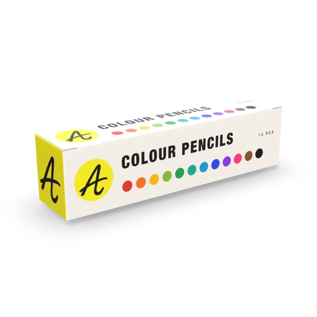 Long box mockup with AmosMind artwork