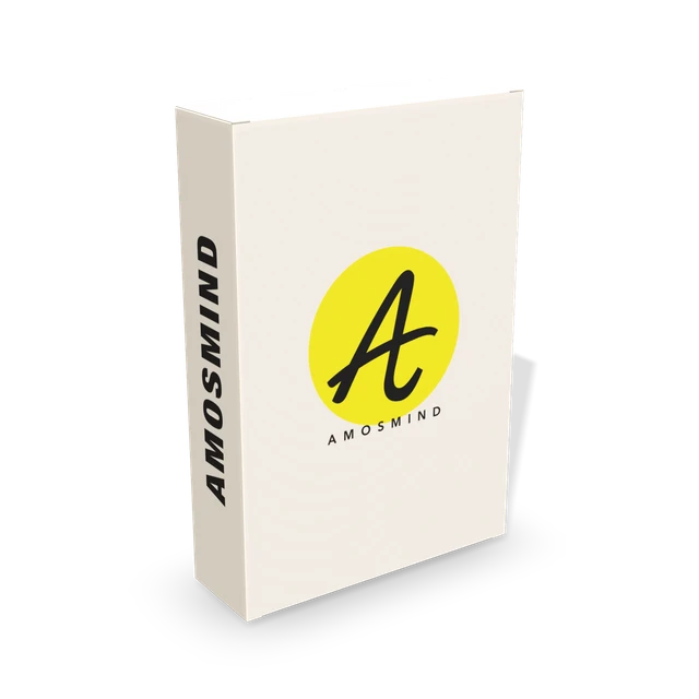 White cereal box mockup