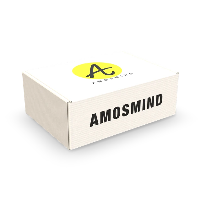 White mailer box mockup