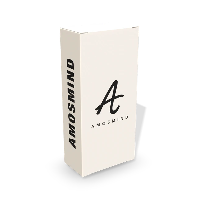 White perfume box mockup