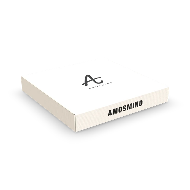 White pizza box mockup