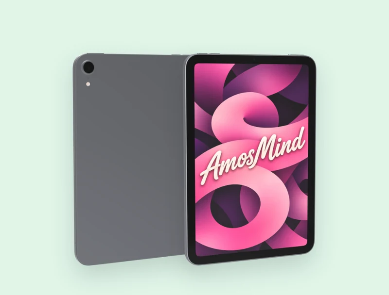 Tablet mockup: iPad mini